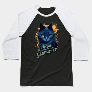 Liebe auf den ersten Schnurrer Baseball T-Shirt